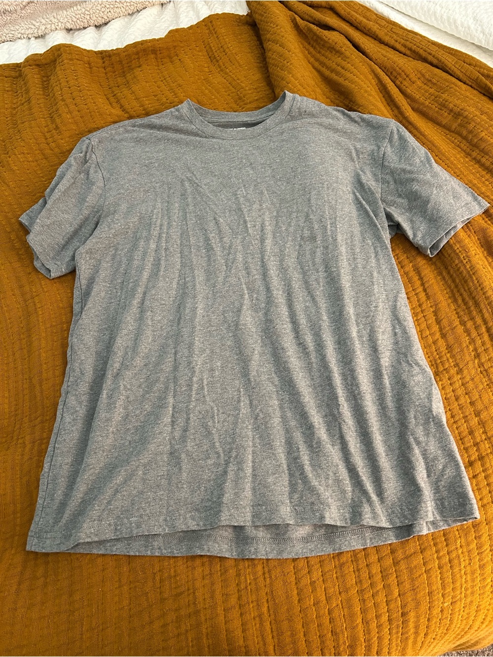 True Classic Men's Classic Heather Gray Crewneck T-Shirt Size L